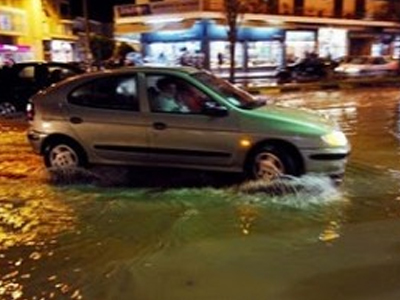 Σέρρες: Προβλήματα στο οδικό περιφερειακό δίκτυο από ξαφνική κακοκαιρία